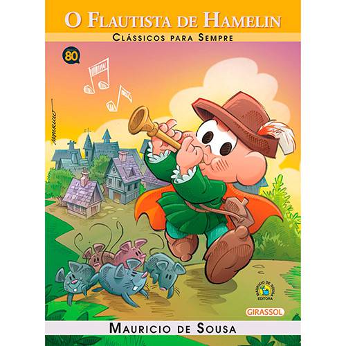 Tamanhos, Medidas e Dimensões do produto Livro - Turma da Mônica - o Flautista Hamelin