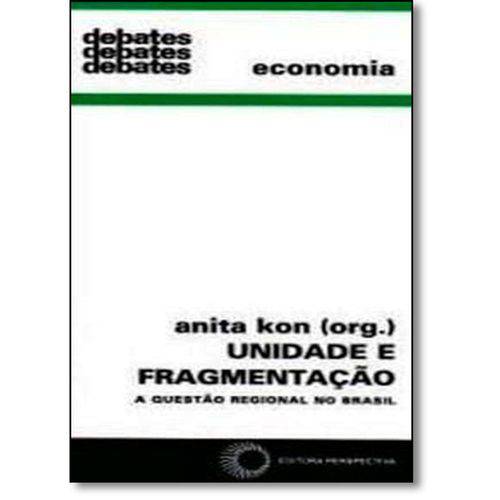 Tamanhos, Medidas e Dimensões do produto Livro - Unidade e Fragmentação: a Questão Regional no Brasil - Coleção Debates