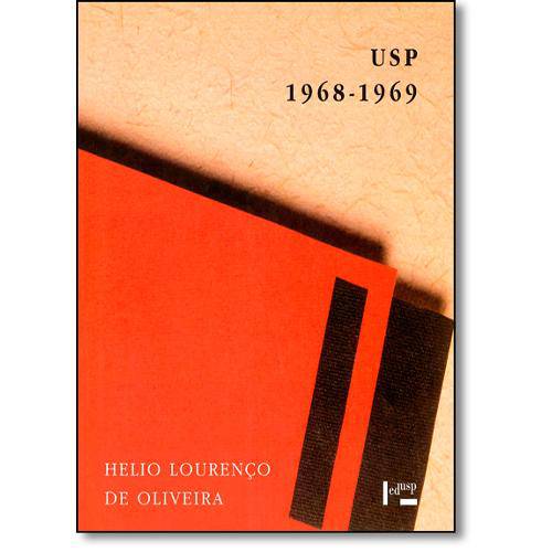 Tamanhos, Medidas e Dimensões do produto Livro - Usp: 1968 - 1969