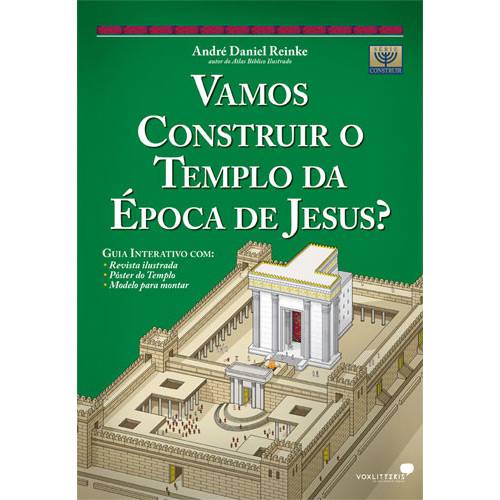 Tamanhos, Medidas e Dimensões do produto Livro - Vamos Construir o Templo da Época de Jesus?