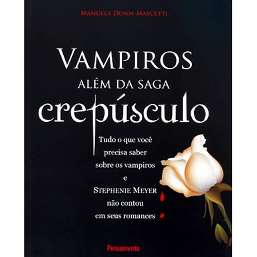 Tamanhos, Medidas e Dimensões do produto Livro - Vampiros - Além da Saga Crepúsculo