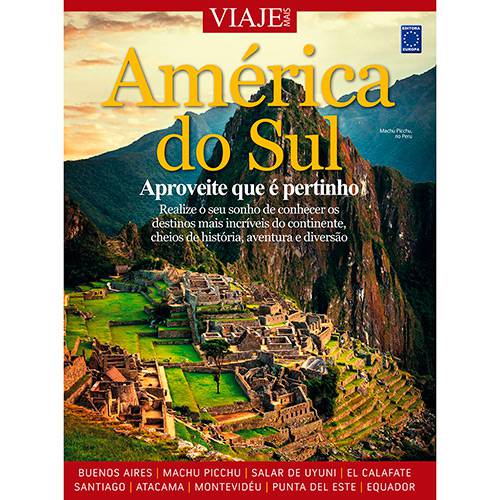 Tamanhos, Medidas e Dimensões do produto Livro - Viaje Mais - América do Sul