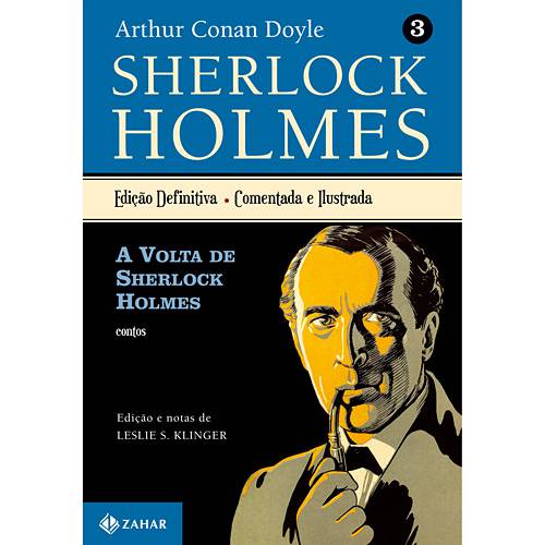 Tamanhos, Medidas e Dimensões do produto Livro - Volta de Sherlock Holmes, a - Sherlock Holmes Vol. 3