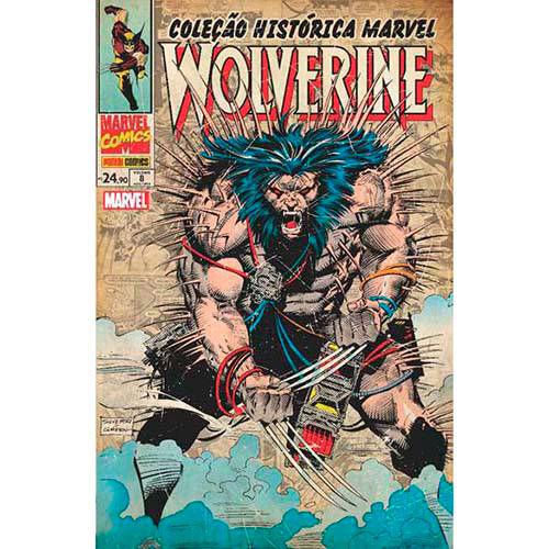 Tamanhos, Medidas e Dimensões do produto Livro - Wolverine