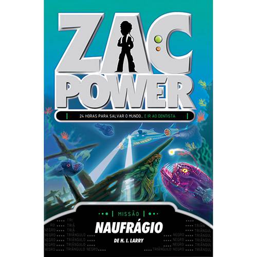 Tamanhos, Medidas e Dimensões do produto Livro - Zac Power 20: Naufrágio