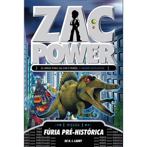 Tamanhos, Medidas e Dimensões do produto Livro - Zac Power 24: Fúria Pré-Histórica