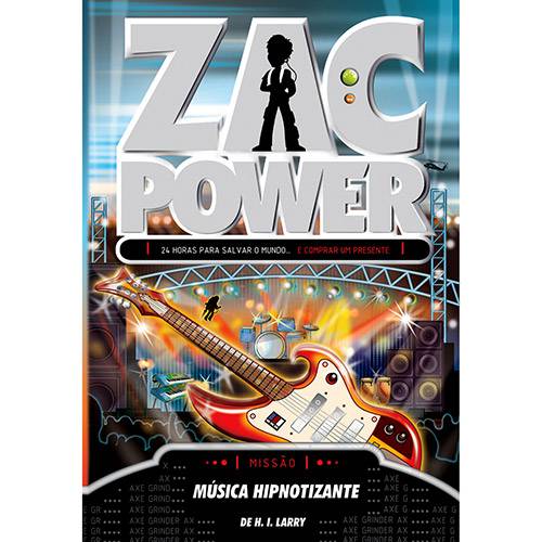 Tamanhos, Medidas e Dimensões do produto Livro - Zac Power 25: Música Hipnotizante