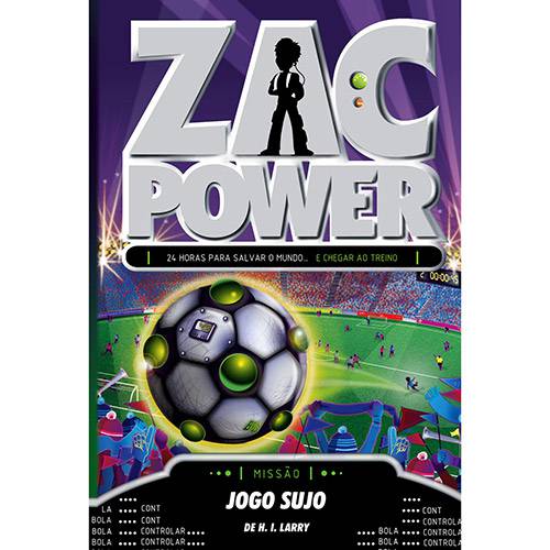 Tamanhos, Medidas e Dimensões do produto Livro - Zac Power 23: Jogo Sujo