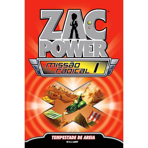 Tamanhos, Medidas e Dimensões do produto Livro - Zac Power Missão Radical 01: Tempestade de Areia