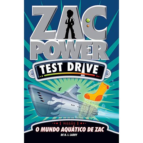 Tamanhos, Medidas e Dimensões do produto Livro - Zac Power Test Drive 10: o Mundo Aquático de Zac