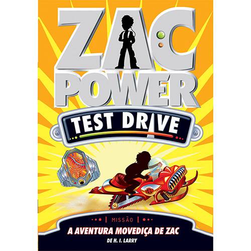 Tamanhos, Medidas e Dimensões do produto Livro - Zac Power Test Drive 14: a Aventura Movediça de Zac