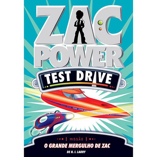 Tamanhos, Medidas e Dimensões do produto Livro - Zac Power Test Drive 15: o Grande Mergulho de Zac