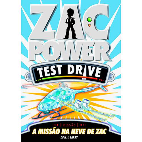 Tamanhos, Medidas e Dimensões do produto Livro - Zac Power Test Drive: a Missão na Neve de Zac