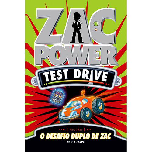 Tamanhos, Medidas e Dimensões do produto Livro - Zac Power Test Drive: o Desafio Duplo de Zac