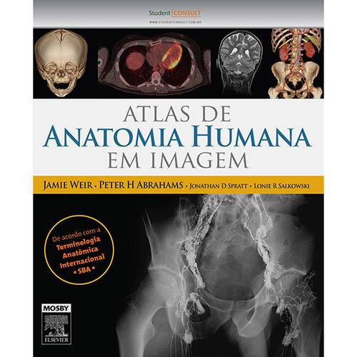 Tamanhos, Medidas e Dimensões do produto Livros - Atlas de Anatomia Humana em Imagem