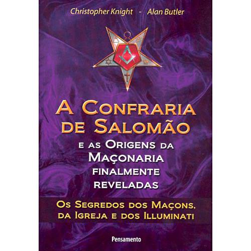 Tamanhos, Medidas e Dimensões do produto Livros - Confraria de Salomão - e as Origens da Maçonaria Finalmente Reveladas