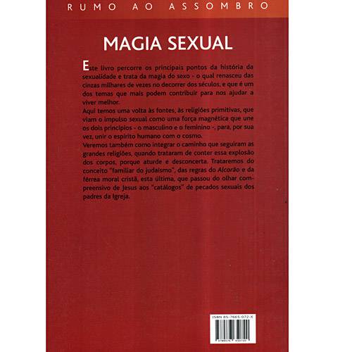 Tamanhos, Medidas e Dimensões do produto Livros - Magia Sexual