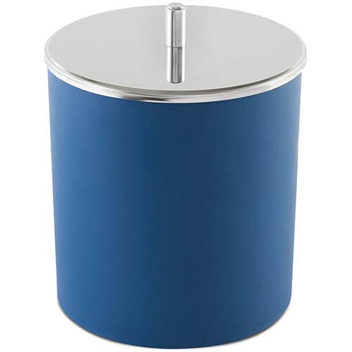 Tamanhos, Medidas e Dimensões do produto Lixeira com Tampa Inox 5,4 Litros Azul - Brinox