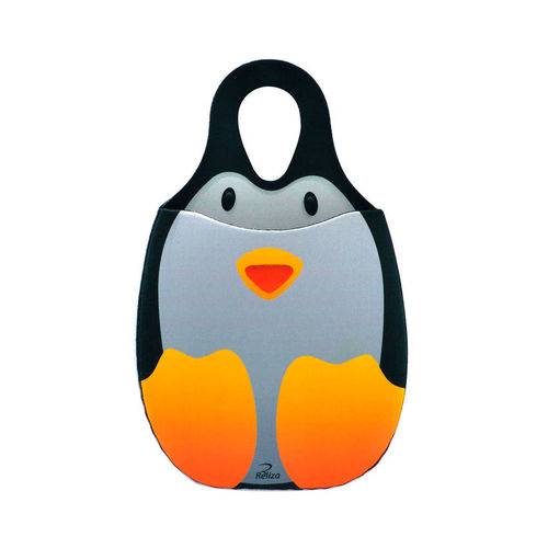 Tamanhos, Medidas e Dimensões do produto Lixeira para Carro Reliza Pinguim Neoprene