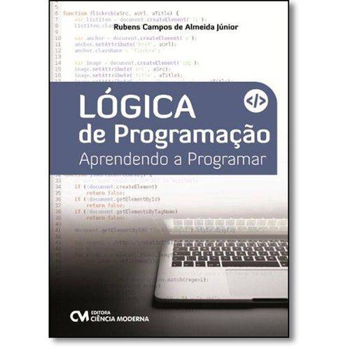 Tamanhos, Medidas e Dimensões do produto Logica de Programacao - Aprendendo a Programar - Ciencia Moderna