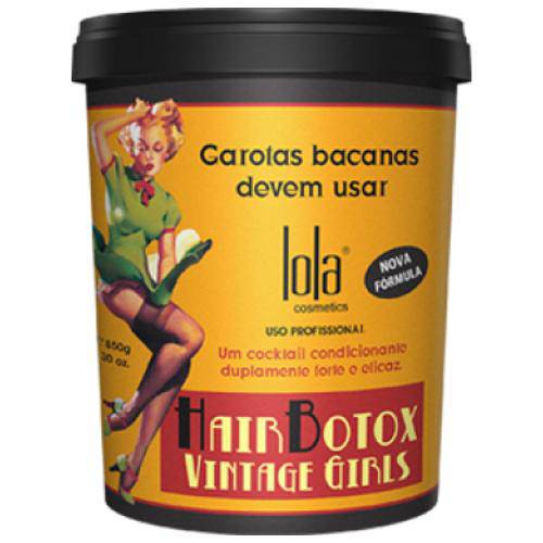 Tamanhos, Medidas e Dimensões do produto Lola Vintage Girls Hair Botox Redutor de Volume 850 Gr