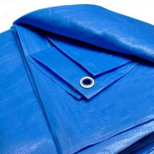 Tamanhos, Medidas e Dimensões do produto Lona Azul 4x4 Impermeável Telhado Camping Barraca + Ilhós