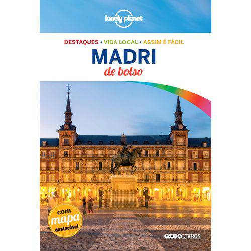 Tamanhos, Medidas e Dimensões do produto Lonely Planet de Bolso Madri - 1ª Ed.
