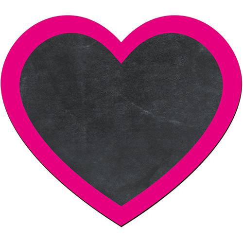 Tamanhos, Medidas e Dimensões do produto Lousa Decorativa Coração Moldura Rosa - Cia Laser