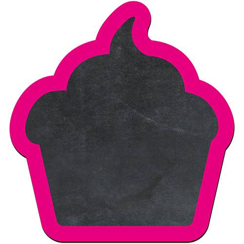 Tamanhos, Medidas e Dimensões do produto Lousa Decorativa Cupcake Moldura Rosa - Cia Laser