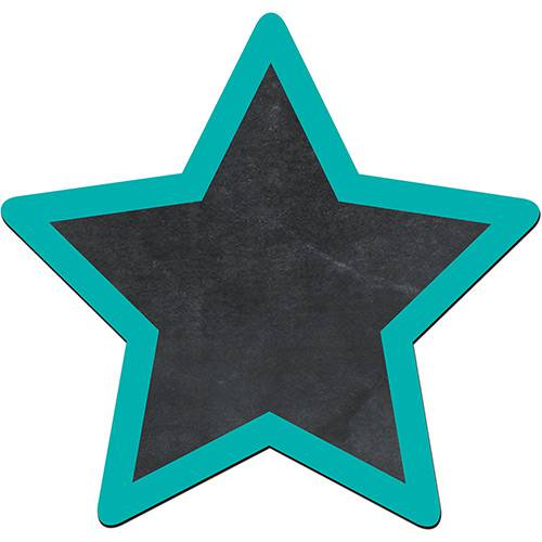 Tamanhos, Medidas e Dimensões do produto Lousa Decorativa Estrela Moldura Turquesa - Cia Laser