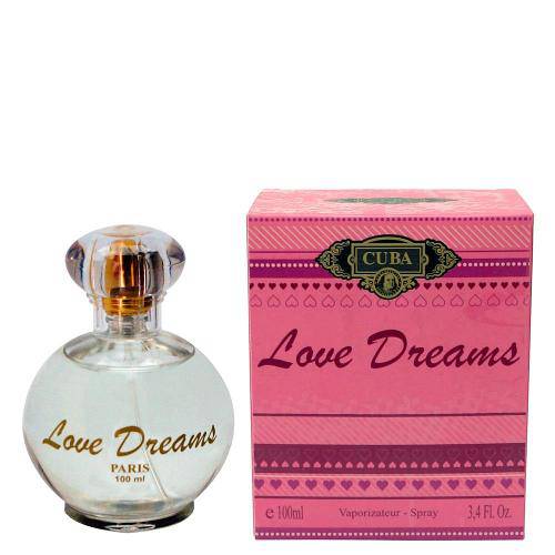 Tamanhos, Medidas e Dimensões do produto Love Dreams Eau de Parfum Cuba Paris - Perfume Feminino 100ml