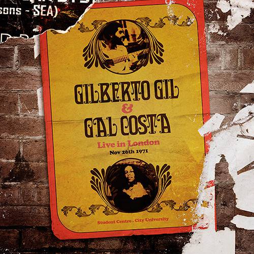 Tamanhos, Medidas e Dimensões do produto LP Gilberto Gil & Gal Costa: Live In London'71