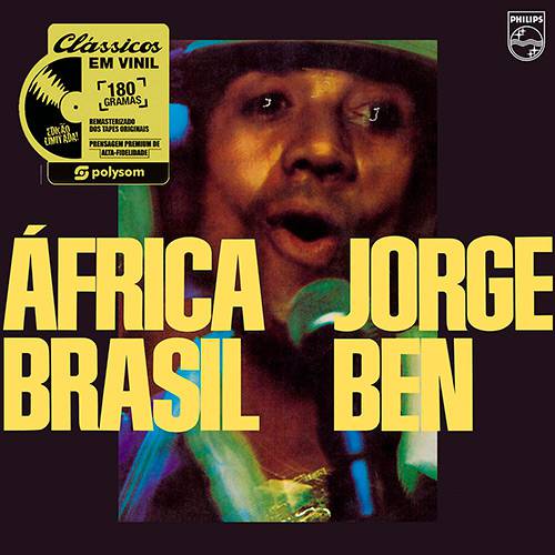 Tamanhos, Medidas e Dimensões do produto LP Jorge Ben: África Brasil