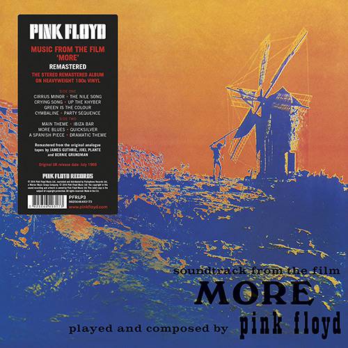 Tamanhos, Medidas e Dimensões do produto LP Pink Floyd - More