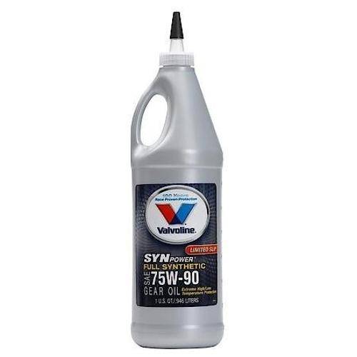Tamanhos, Medidas e Dimensões do produto Lubrificante para Transmissão - 75w90 Valvoline Synpower Full Synthetic Gear Oil com Limited Slip