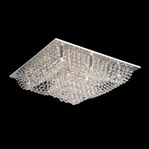 Tamanhos, Medidas e Dimensões do produto Luminaria Plafon Pl-018 12 Lâmpadas 65cm Cristal Itamonte