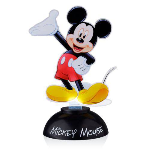 Tamanhos, Medidas e Dimensões do produto Luminoso Led Mickey Mouse Plastico Luminária Decoração - Startec