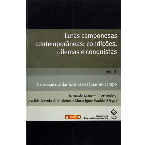 Tamanhos, Medidas e Dimensões do produto Lutas Camponesas Contemporâneas: Condições, Dilemas e Conquistas Vol.ii