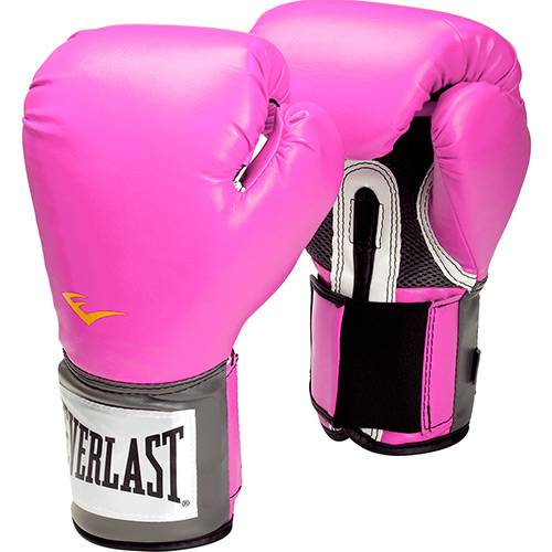Tamanhos, Medidas e Dimensões do produto Luva de Boxe Everlast Pro Style 12Oz Pink Velcro Evercool Everfresh Pu