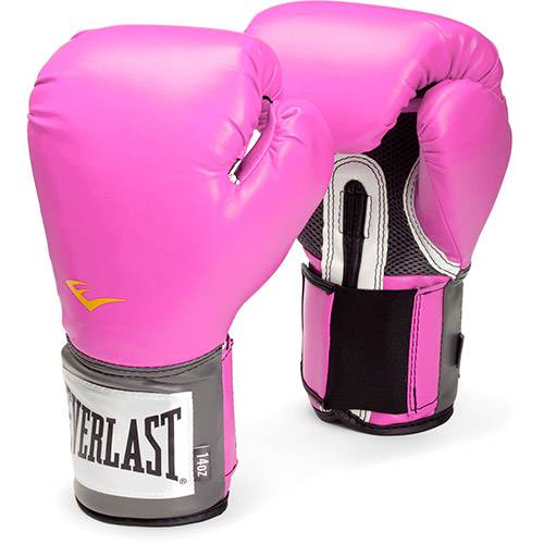 Tamanhos, Medidas e Dimensões do produto Luva de Boxe Pro Style 08oz Pink - Everlast