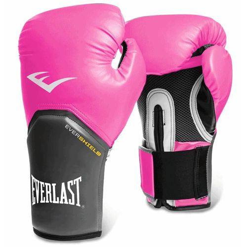 Tamanhos, Medidas e Dimensões do produto Luva de Boxe Pro Style 12oz Pink - Everlast