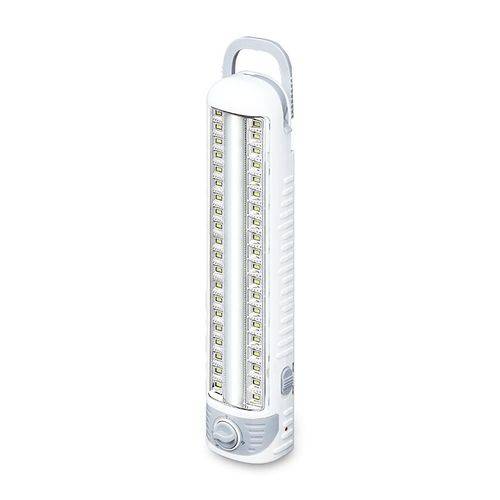 Tamanhos, Medidas e Dimensões do produto Luz de Emergência Recarregável com Tubo Led 6W 40 Leds Chip Branco - Dp-7111