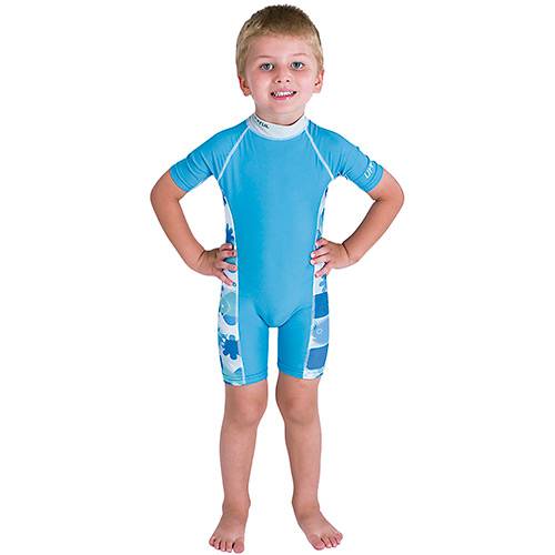 Tamanhos, Medidas e Dimensões do produto Macacão P/ Natação Bestway Careful Swim Suits Azul