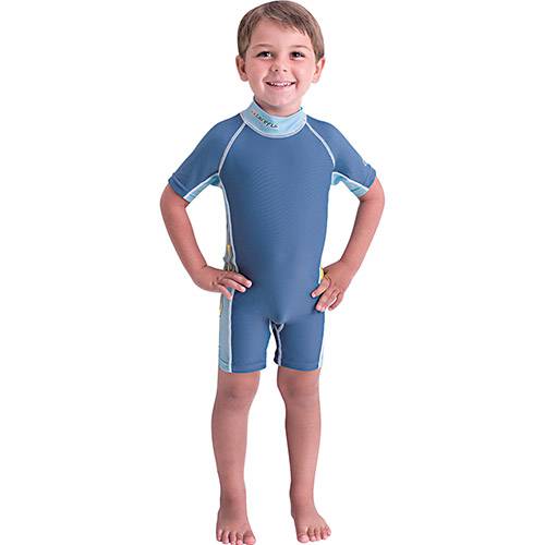 Tamanhos, Medidas e Dimensões do produto Macacão para Natação Bestway Careful Swim Suits Azul