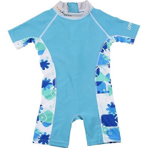 Tamanhos, Medidas e Dimensões do produto Macacão para Natação Careful Swim Suits Azul e Azul/Verde - Bestway