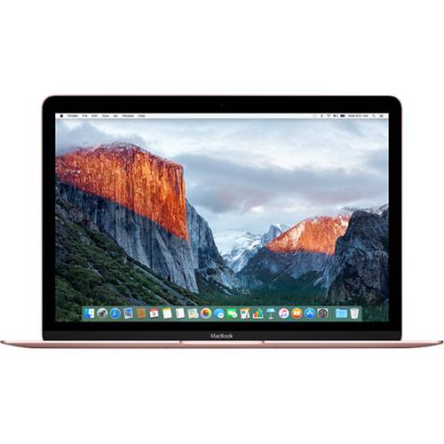 Tamanhos, Medidas e Dimensões do produto MacBook MMGM2BZ/A Mac OS X El Capitan com Intel Core M 8GB 512GB Tela 12" Ouro Rosa - Apple