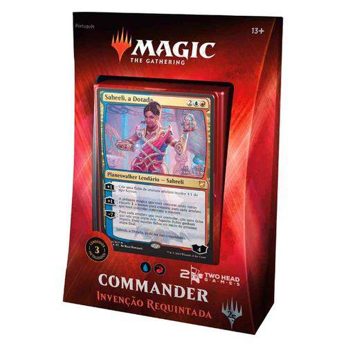 Tamanhos, Medidas e Dimensões do produto Magic Deck Commander 2018 Invenção Requintada