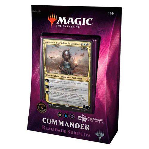 Tamanhos, Medidas e Dimensões do produto Magic Deck Commander 2018 Realidade Subjetiva