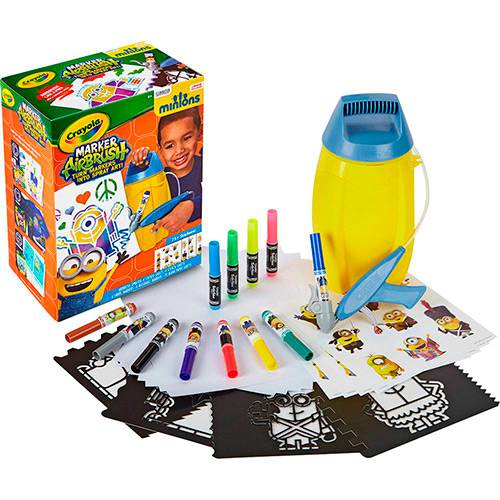 Tamanhos, Medidas e Dimensões do produto Maker Airbrush Minions - Crayola