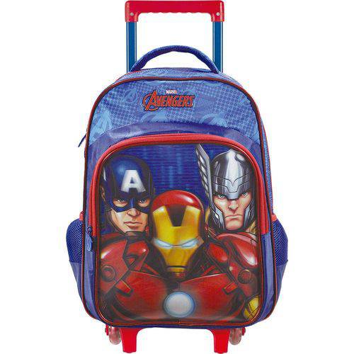 Tamanhos, Medidas e Dimensões do produto Mala com Rodas Infantil 16" Avengers Ultimate - Xeryus